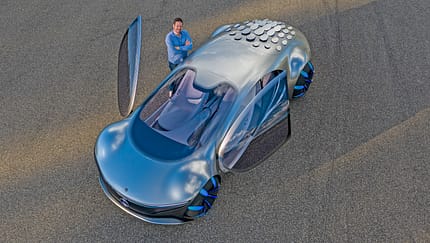 Mercedes Vision AVTR Mitfahrt