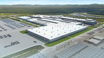 VW Akku Entwicklungs- und Prüfzentrum Chattanooga