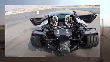 Lamborghini Huracan Umbau Handschalter Turbo Heck weg