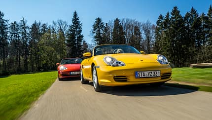 Porsche 911 Carrera 4 Cabriolet, Porsche Boxster 2.7, Exterieur