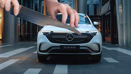 Mercedes EQC Schnittmodell Aufmacher Collage