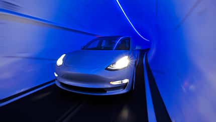 Boring Company Autonome Tesla
