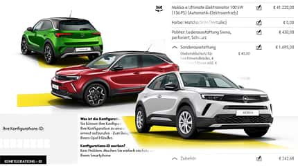 Opel Mokka 2020 Konfigurator
