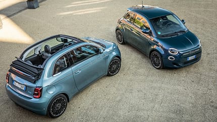 Fiat 500e Cabrio, Exterieur
