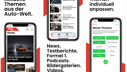 Auto-Mobil mit Android und iOS