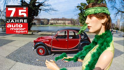 75 Jahre ams 21.1. Ente 2CV