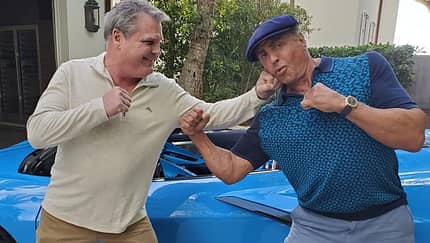 Sylvester Stallone bekommt seine Chevrolet Corvette