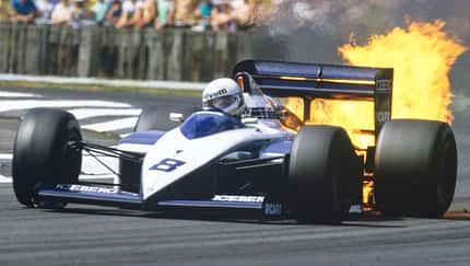 Andrea de Cesaris - Brabham-BMW - Silverstone 1987