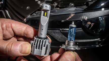 Scheinwerfer-Tuning Fahrzeug