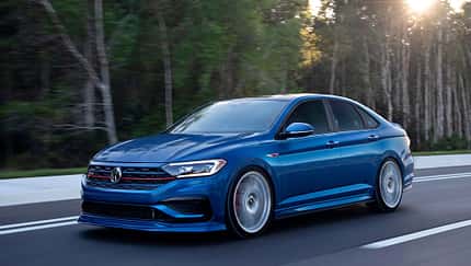 VW Blue Lagoon Jetta GLI Concept USA