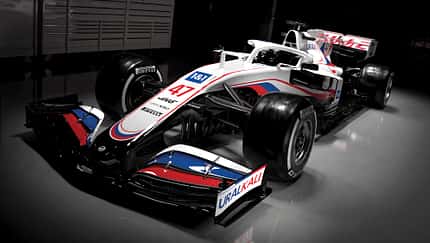 Haas VF-21 - Lackierung - Präsentation - 2021