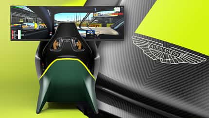 Aston Martin AMR-C01 Fahrsimulator