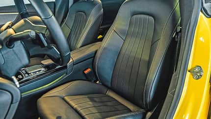 Mercedes CLA 250 e SB, Skoda Octavia Combi RS 1.4 iV, Vergleichstest, ams0621, Mercedes, CLA Mercedes CLA 250 e SB, Interieur