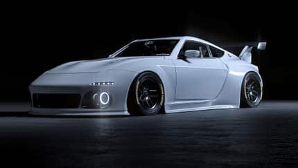 Flat Hat 3D Nissan Z Proto Widebody Slantnose