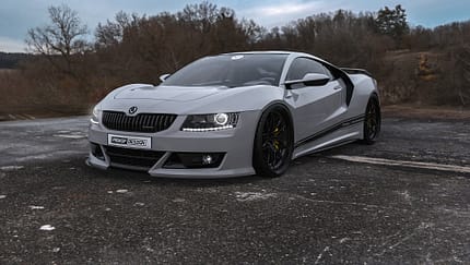 Skoda Octavia als Mittelmotor-Sportwagen von Rostislav Prokop