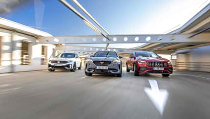 Cupra Formentor VZ 2.0 TSI, Mercedes-AMG GLA 35, VW T-Roc R 