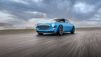 Volvo P1800 Cyan, Exterieur