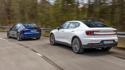 Polestar 2, Tesla Model 3, Exterieur