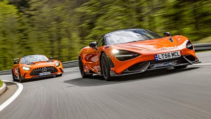 McLaren 765LT, Mercedes-AMG GT Black Series, Exterieur