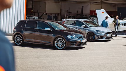 Ford Focus RS, VW Golf R, Exterieur