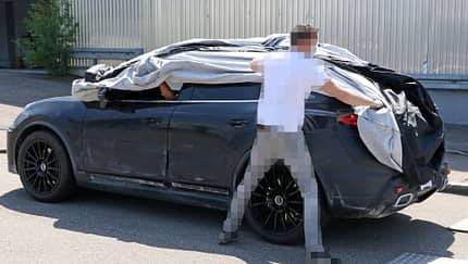 Erlkönig Porsche Macan EV