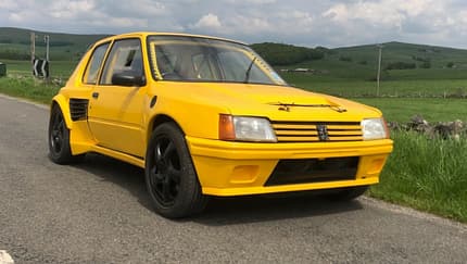 Peugeot 205 mit Porsche-Boxster-Motor