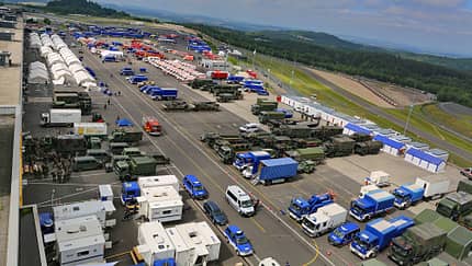 Nürburgring - Fluthilfe - Einsatzzentrale - 2021