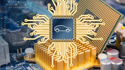 08/2021, Chipmangel, Halbleiter, Auto Chipmangel