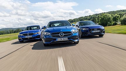 Audi A4, BMW Dreier, Mercedes C-Klasse