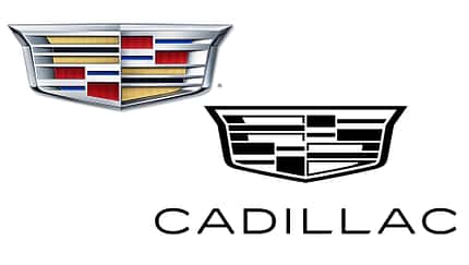 Cadillac Logo Neu Monochrom 2021