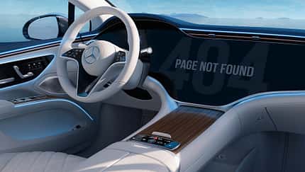 Mercedes EQS Navi Infotainment Hyperscreen 404 Error Chip Mangel