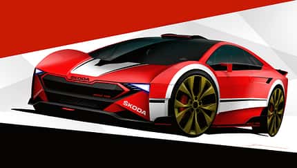 Skoda 200 RS - Design-Studie - 2021