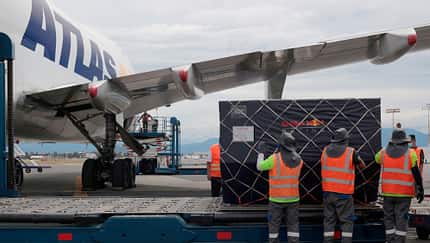 Fracht - Logistik - Formel 1 - GP Mexiko 2021