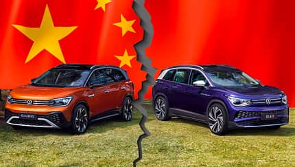 VW ID.6 Crozz China-Flagge