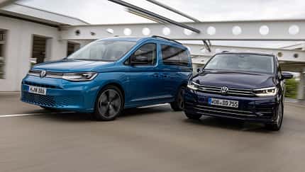 VW Caddy, VW Touran, Exterieur