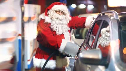 Tanken Weihnachten Nikolaus
