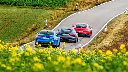 BMW M4 Competition xDrive, Jaguar F-Type R, Porsche 911 Carrera 4 GTS, Exterieur