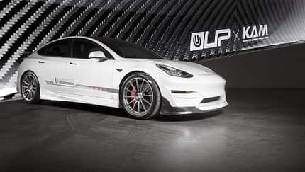Unplugged Performance Tesla Model 3 Koenigsegg Karbon