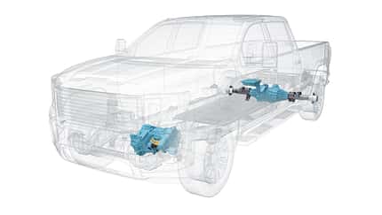 02/2022, Magna EtelligentForce Elektro-Antriebsstrang für Pick-ups