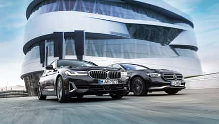 Mercedes E-Klasse, BMW 5er