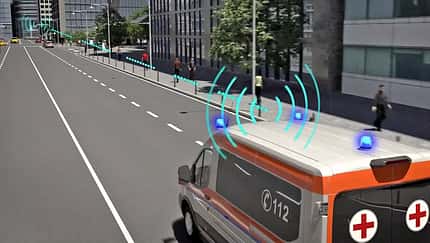 Ford testet intelligente Ampel Car-2-X