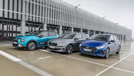 Skoda Fabia, Hyundai i20, Citroen C3