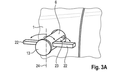 VW-Patent versenkbare Türgriffe