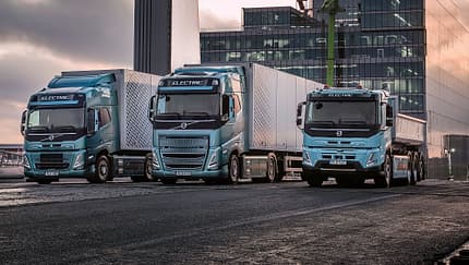 05/2022, Volvo FM FH FMX Electric Elektro Lkw Lastwagen Sattelzug