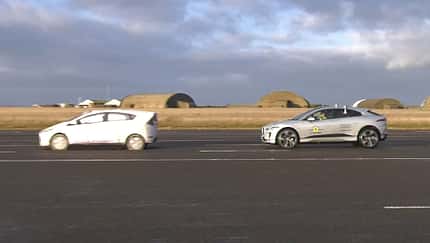 EuroNCAP Test Assistenzsysteme 2022 Jaguar I-Pace
