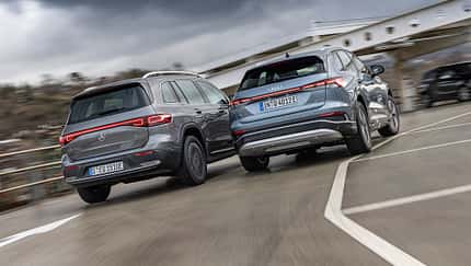 Audi Q4 50 E-Tron Quattro, Mercedes EQB 350 4Matic
