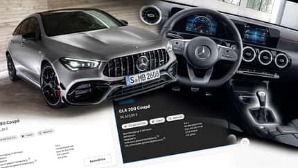 Handschalter Mercedes Ende Modell CLA