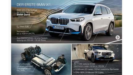 BMW iX1 Leak
