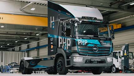 Paul PH2P LKW Wasserstoff Brennstoffzelle