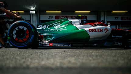 Alfa Romeo - Lackierung - GP Aserbaidschan 2022